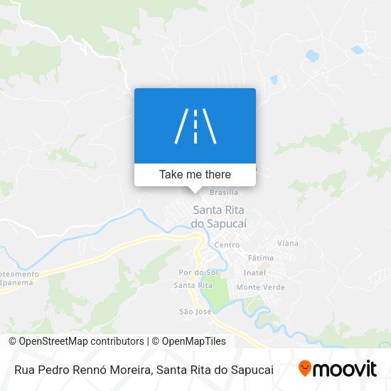 Rua Pedro Rennó Moreira map