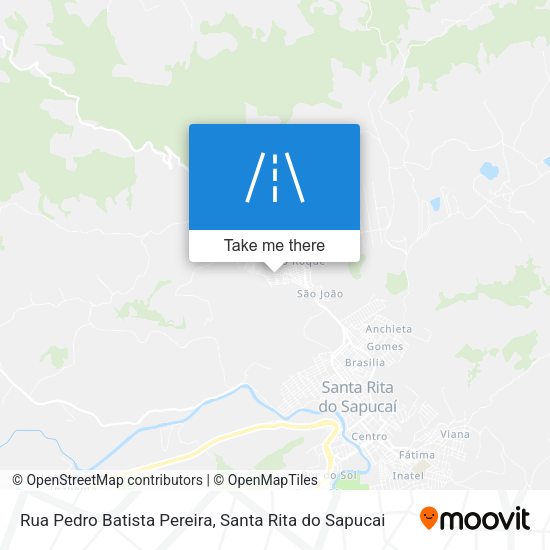 Rua Pedro Batista Pereira map