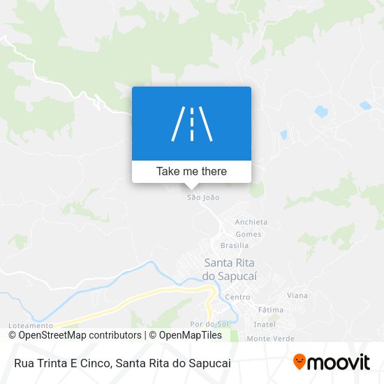 Rua Trinta E Cinco map