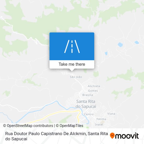 Rua Doutor Paulo Capistrano De Alckmin map