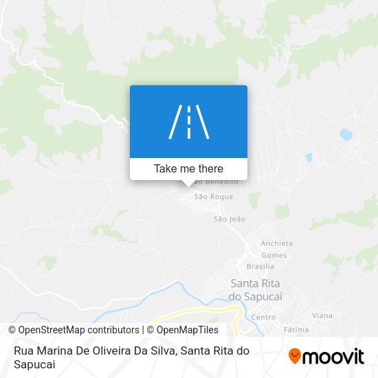 Rua Marina De Oliveira Da Silva map