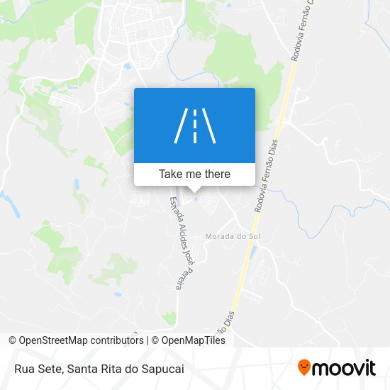 Rua Sete map