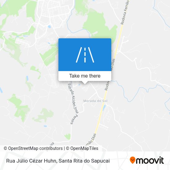Rua Júlio Cézar Huhn map