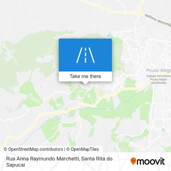 Rua Anna Raymundo Marchetti map