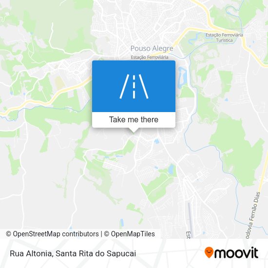 Rua Altonia map