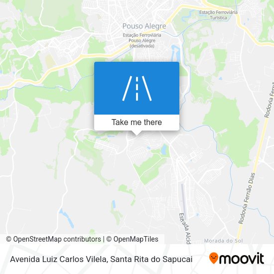 Avenida Luiz Carlos Vilela map