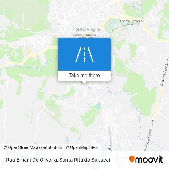 Rua Ernani De Oliveira map