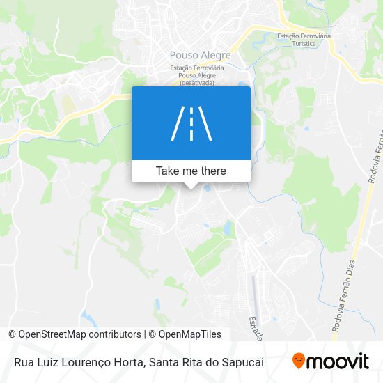 Rua Luiz Lourenço Horta map