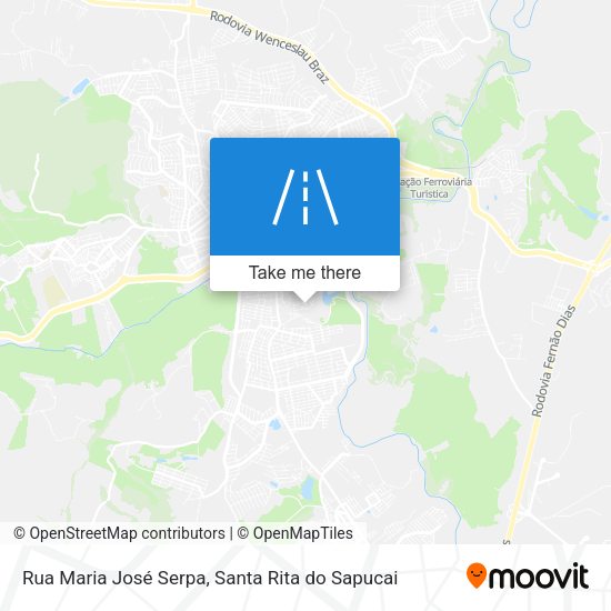 Rua Maria José Serpa map