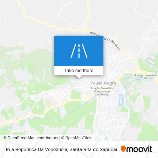 Rua República Da Venezuela map