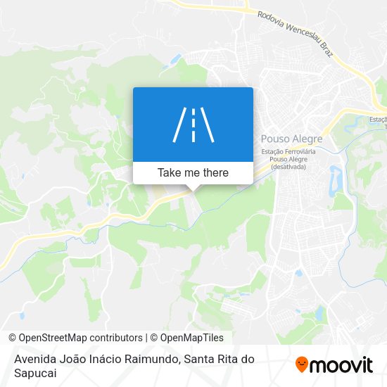 Avenida João Inácio Raimundo map