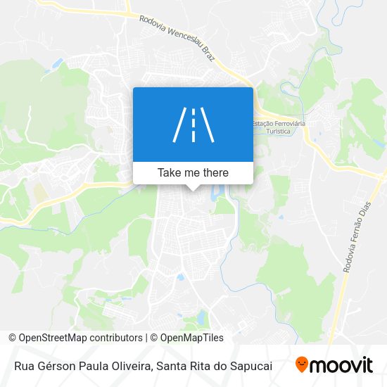 Rua Gérson Paula Oliveira map