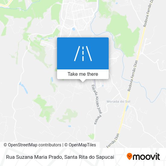 Rua Suzana Maria Prado map