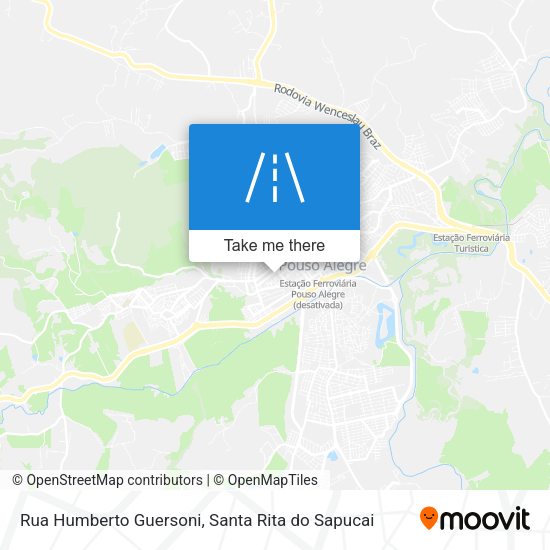 Rua Humberto Guersoni map