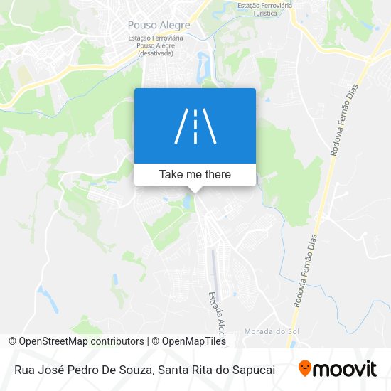 Rua José Pedro De Souza map
