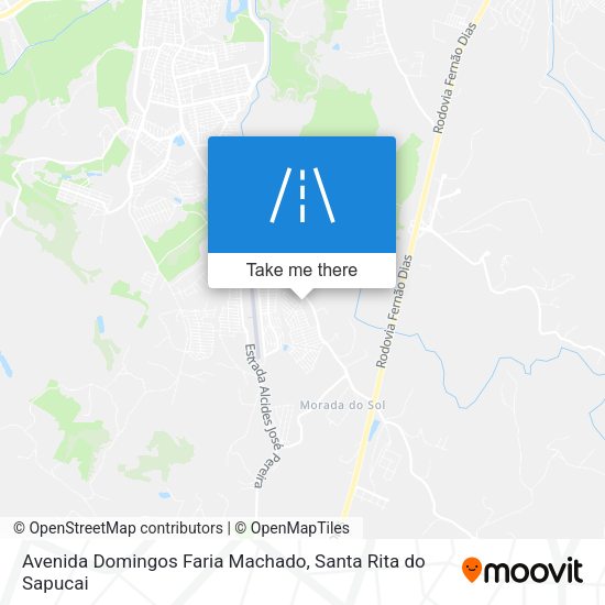Avenida Domingos Faria Machado map