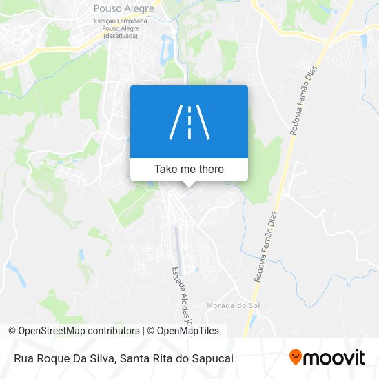 Rua Roque Da Silva map