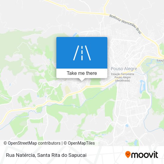 Rua Natércia map