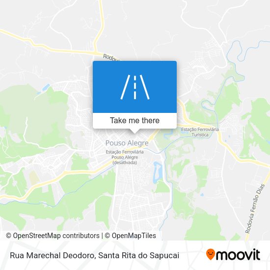 Rua Marechal Deodoro map