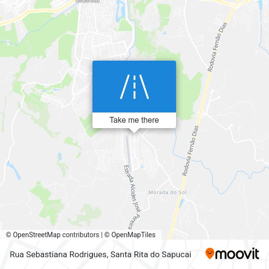 Rua Sebastiana Rodrigues map