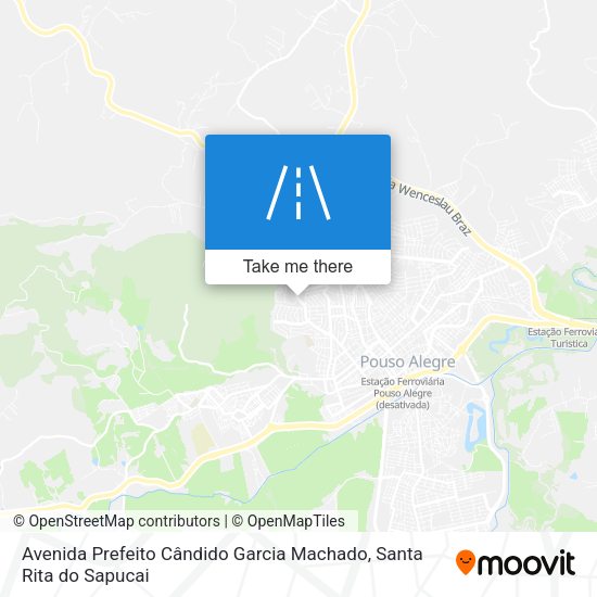 Avenida Prefeito Cândido Garcia Machado map