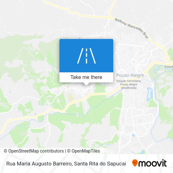 Rua Maria Augusto Barreiro map