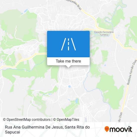 Rua Ana Guilhermina De Jesus map