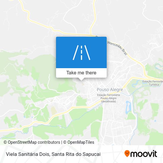 Viela Sanitária Dois map