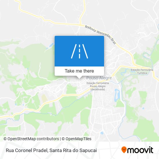 Rua Coronel Pradel map