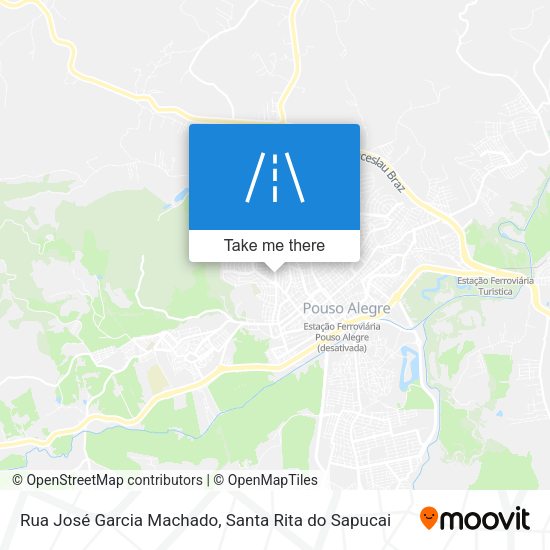 Rua José Garcia Machado map