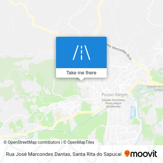 Rua José Marcondes Dantas map