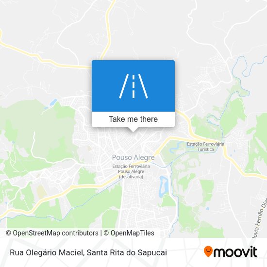 Rua Olegário Maciel map