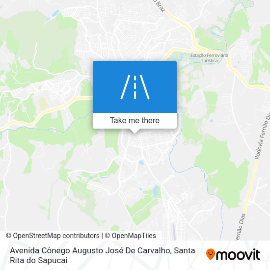 Avenida Cônego Augusto José De Carvalho map