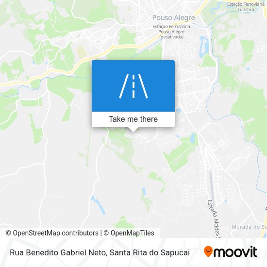 Rua Benedito Gabriel Neto map
