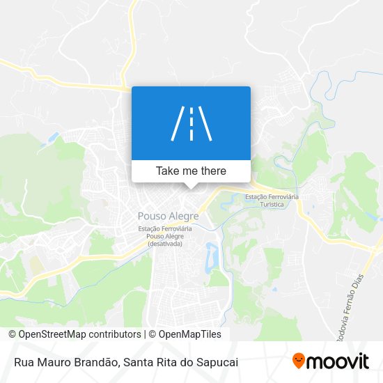 Rua Mauro Brandão map