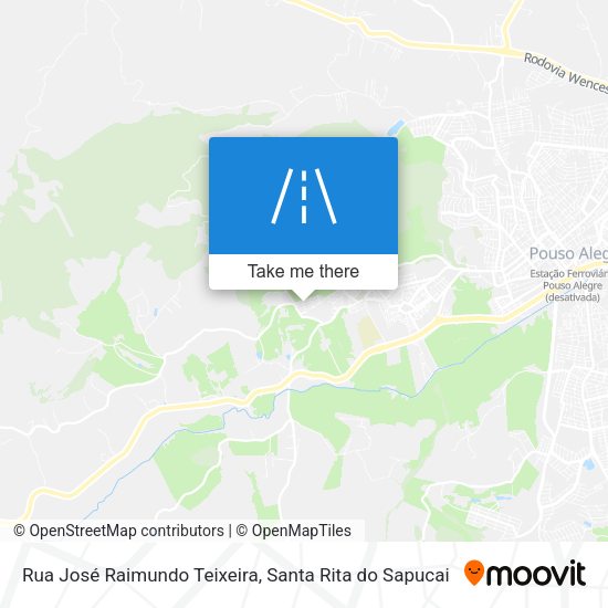 Rua José Raimundo Teixeira map