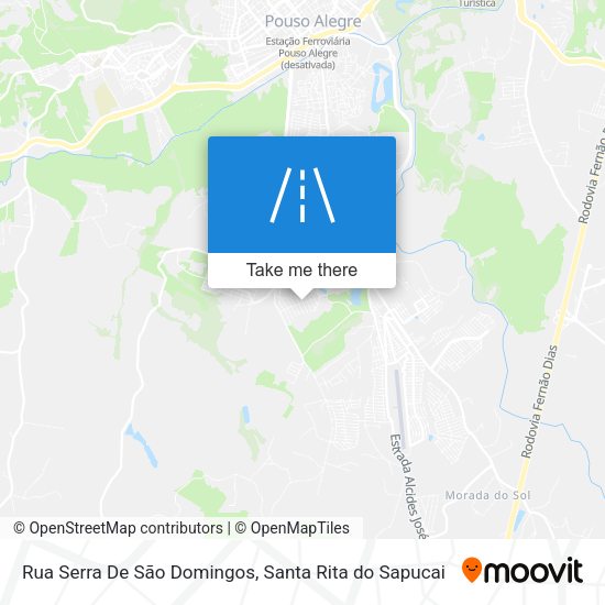 Rua Serra De São Domingos map