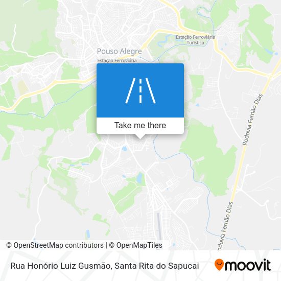 Rua Honório Luiz Gusmão map