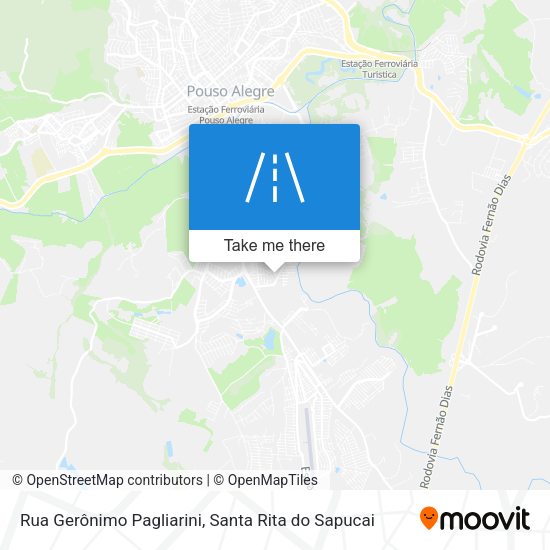 Rua Gerônimo Pagliarini map