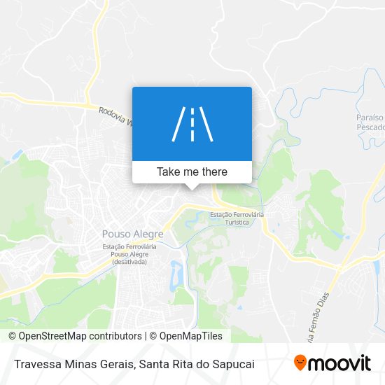 Travessa Minas Gerais map
