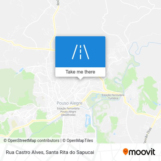 Rua Castro Alves map