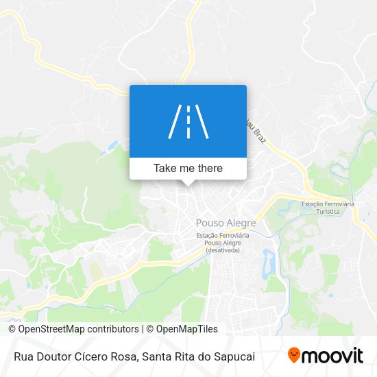 Rua Doutor Cícero Rosa map