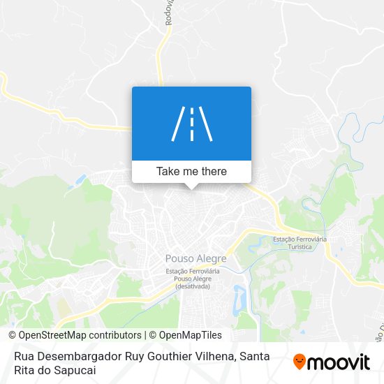 Rua Desembargador Ruy Gouthier Vilhena map