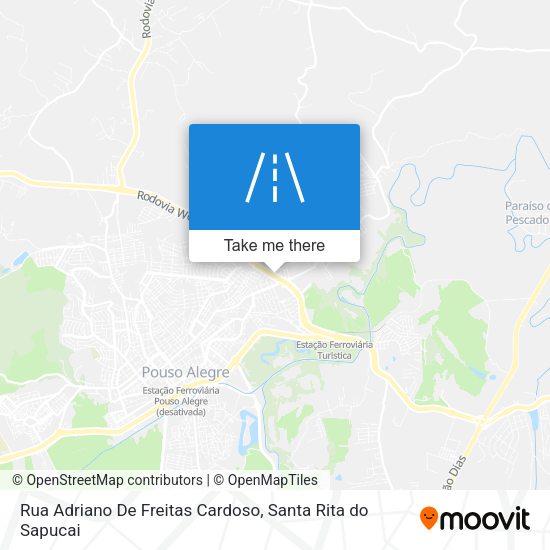 Rua Adriano De Freitas Cardoso map