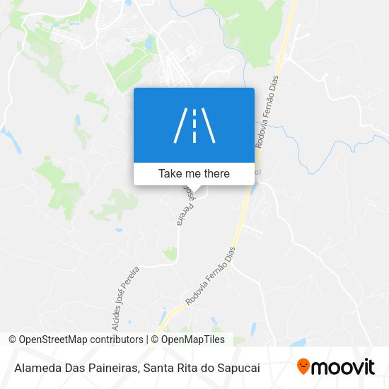 Alameda Das Paineiras map