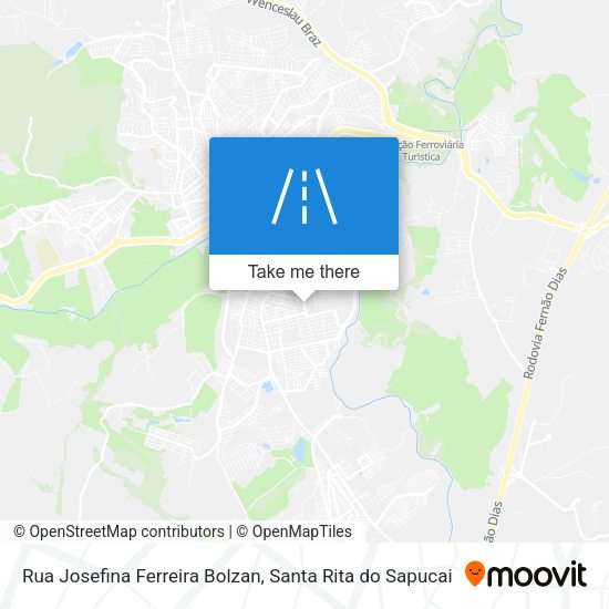 Rua Josefina Ferreira Bolzan map