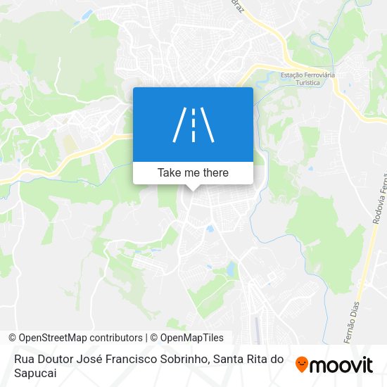 Rua Doutor José Francisco Sobrinho map
