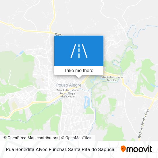 Rua Benedita Alves Funchal map