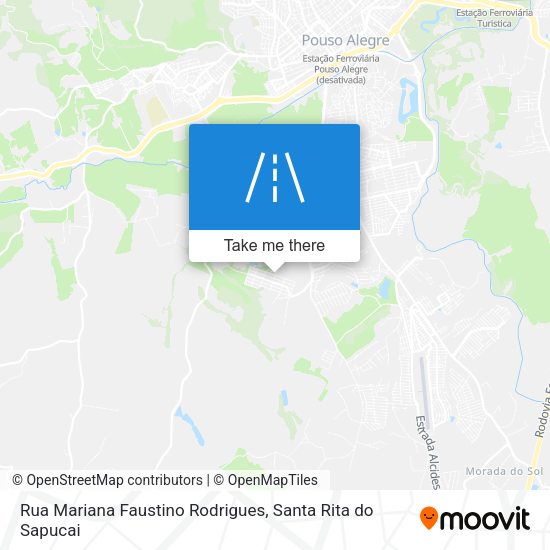 Rua Mariana Faustino Rodrigues map