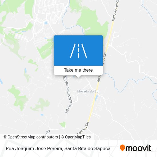 Rua Joaquim José Pereira map